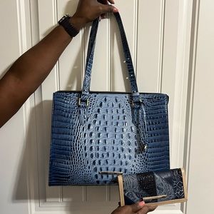 **Bundle Deal*** Brahmin purse with similar wallet to match